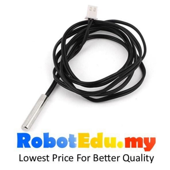 NTC Waterproof 10K Thermistor B3950 XH2.54 XH 2.54 Connector 0.5m 50cm Temperature Measurement Heat Probe Sensor XH-T106