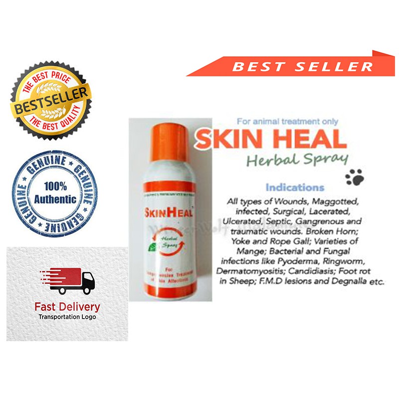 Antifungal spray Skin Heal [Untuk Kucing dan lainlain haiwan] 100ml