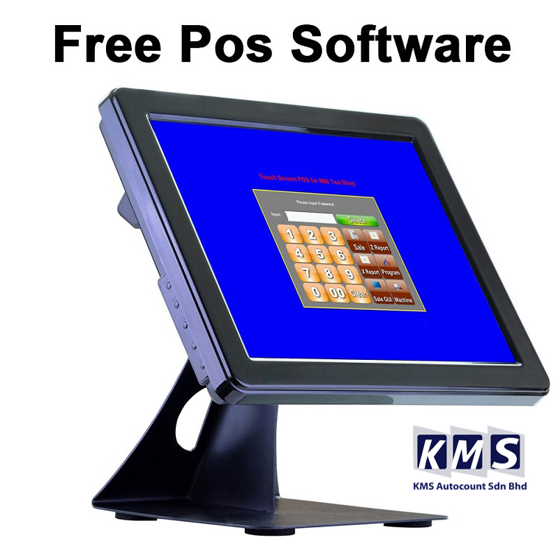 15 inch Touch Screen POS System Cash Register With Free Software For ...
