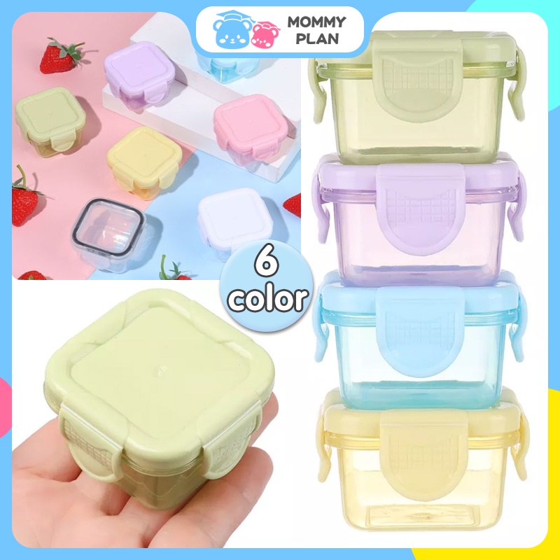 60/150ML Baby Food Storage Box Baby Feeding Bowl Snack Milk Containers ...