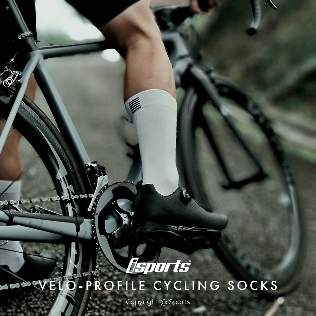 🔥Ready Stock🔥iSports VeloProfile Cycling Compression Socks Road Bike