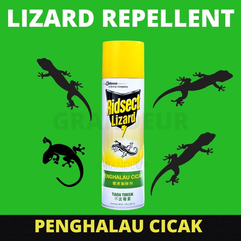 Ridsect Lizard Repellent Lizard Trap Spray Lizard Killer Insect Repellent Spray Penghalau Cicak