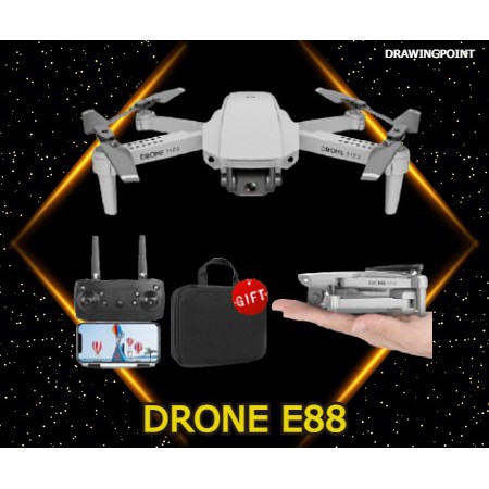 NEW Arrival E68 Drone - HD wide angle 4K WIFI 1080P FPV Drones - Video Live Recording Quadcopter Height To maintain Drone - Camera Toys (5X2)(RLT)(F2)