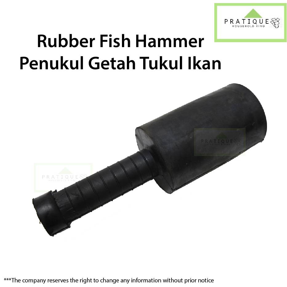 Rubber Fish Hammer / Rubber Mullet / Rubber Bone Hammer / Getah Tukul Ikan