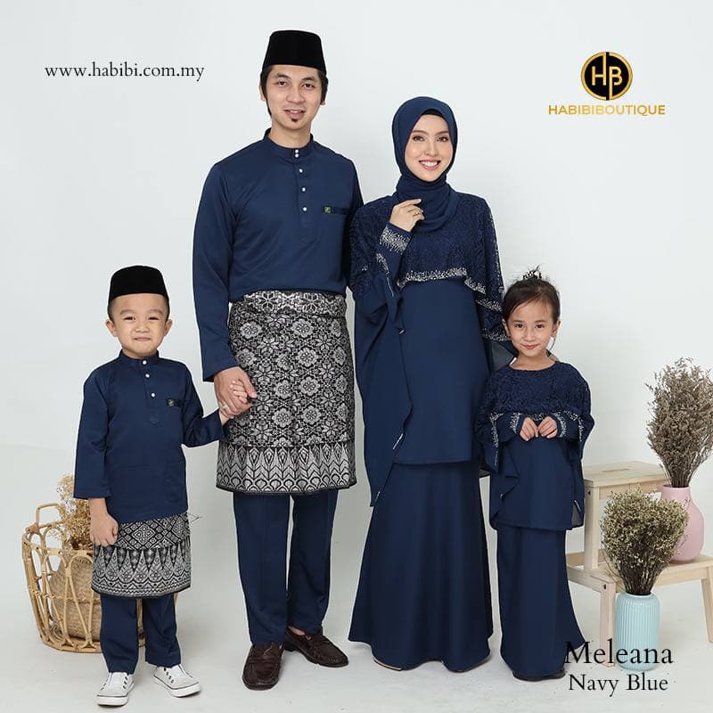 SET FAMILY MELEANA /SET SEDONDON( BAJU KURUNG+BAJU MELAYU+BAJU KURUNG ...