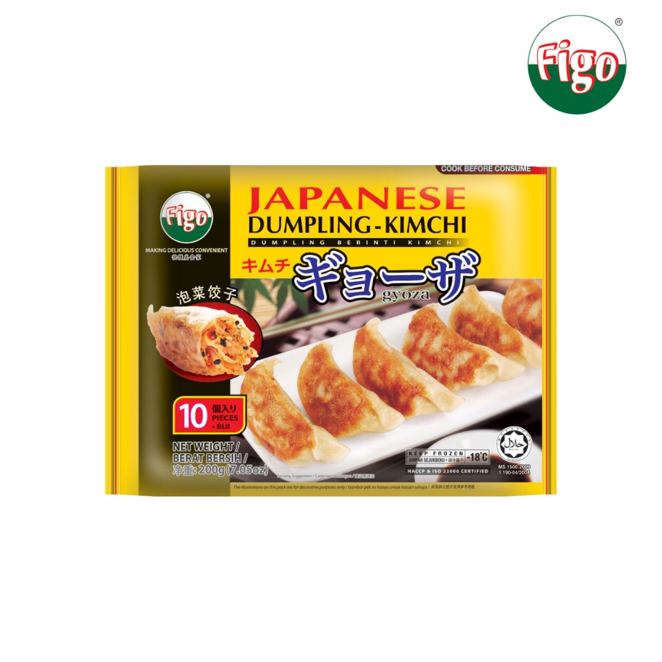 Figo Japanese Kimchi Dumpling [200g/pack][HALAL] | Shopee Malaysia