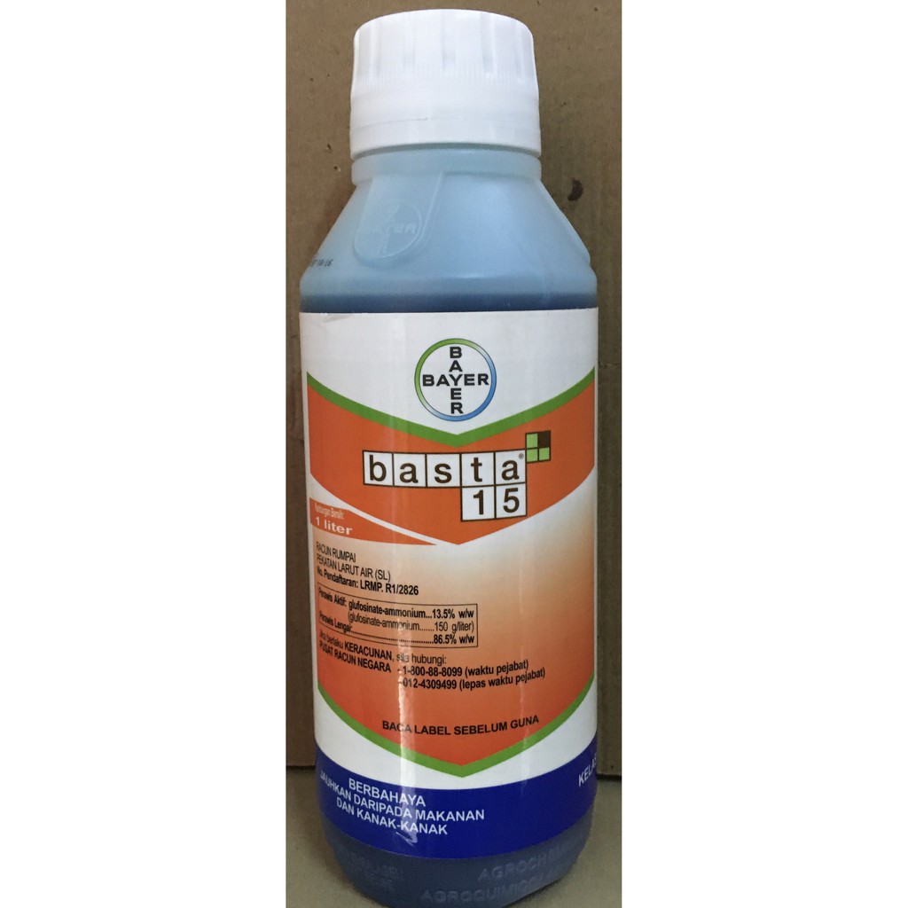 Bayer Basta 15 1L / racun rumput / rumput sambau 