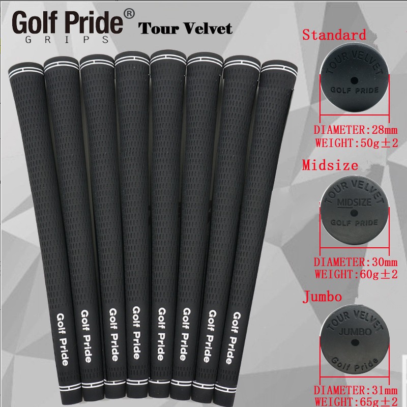 Curated visual reference: Wholesale Golf Grips Club Assembly Items Reference: Wholesale Golf Grips Tour Velvet Club Grips Standard Midsize And