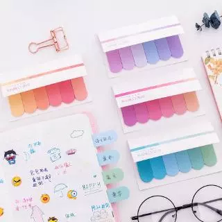 5/6/8Packs/Set Posted It Transparent Sticky Notes Self-Adhesive