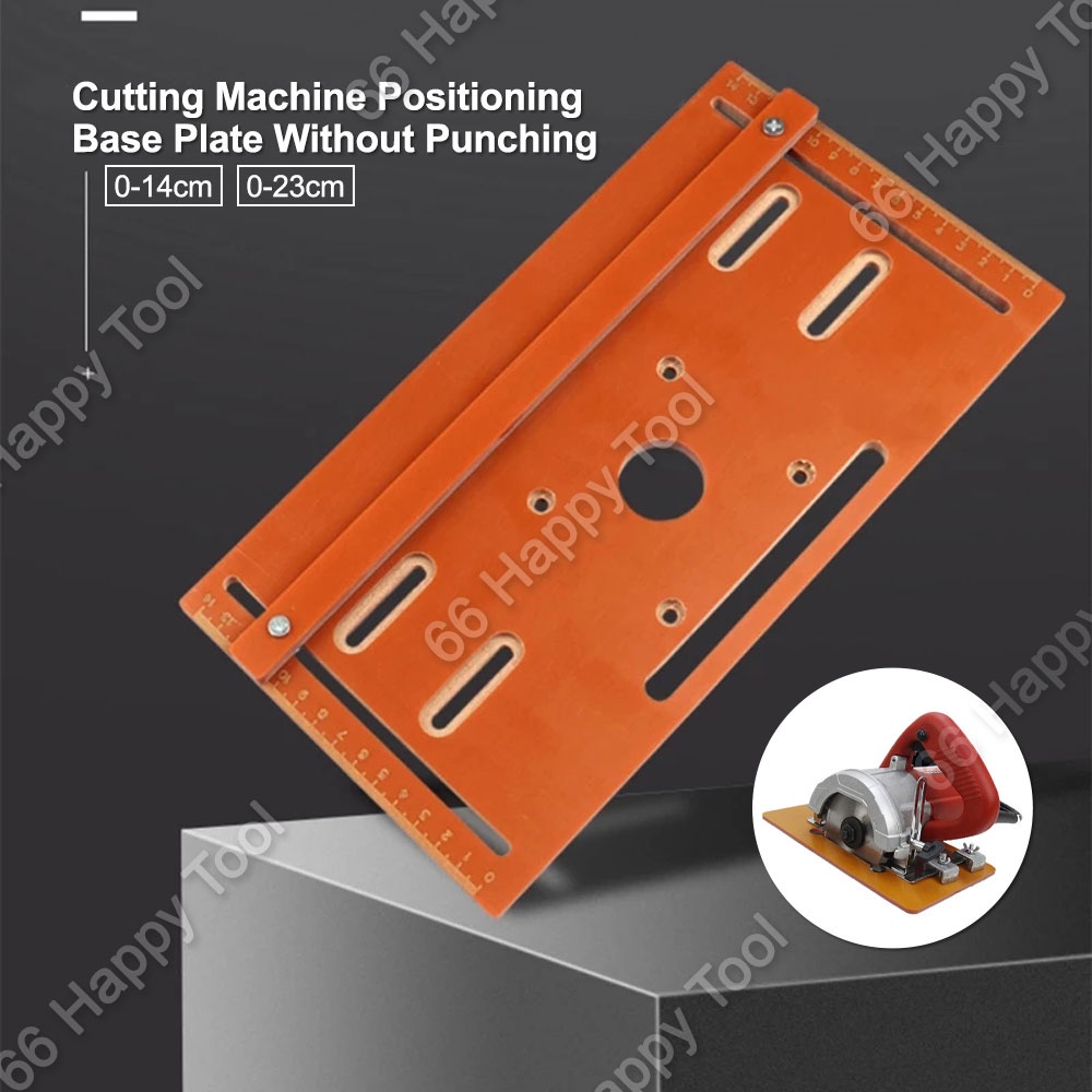 Multi-Function Cutting Machine Positioning Base Plate Without Punching ...