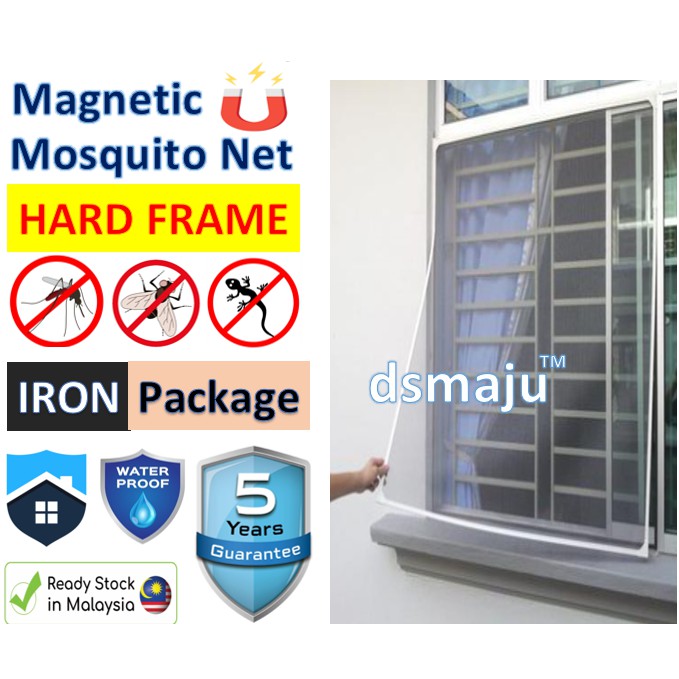 Iron Package (HARD) Mosquito Net Insect Screen Window