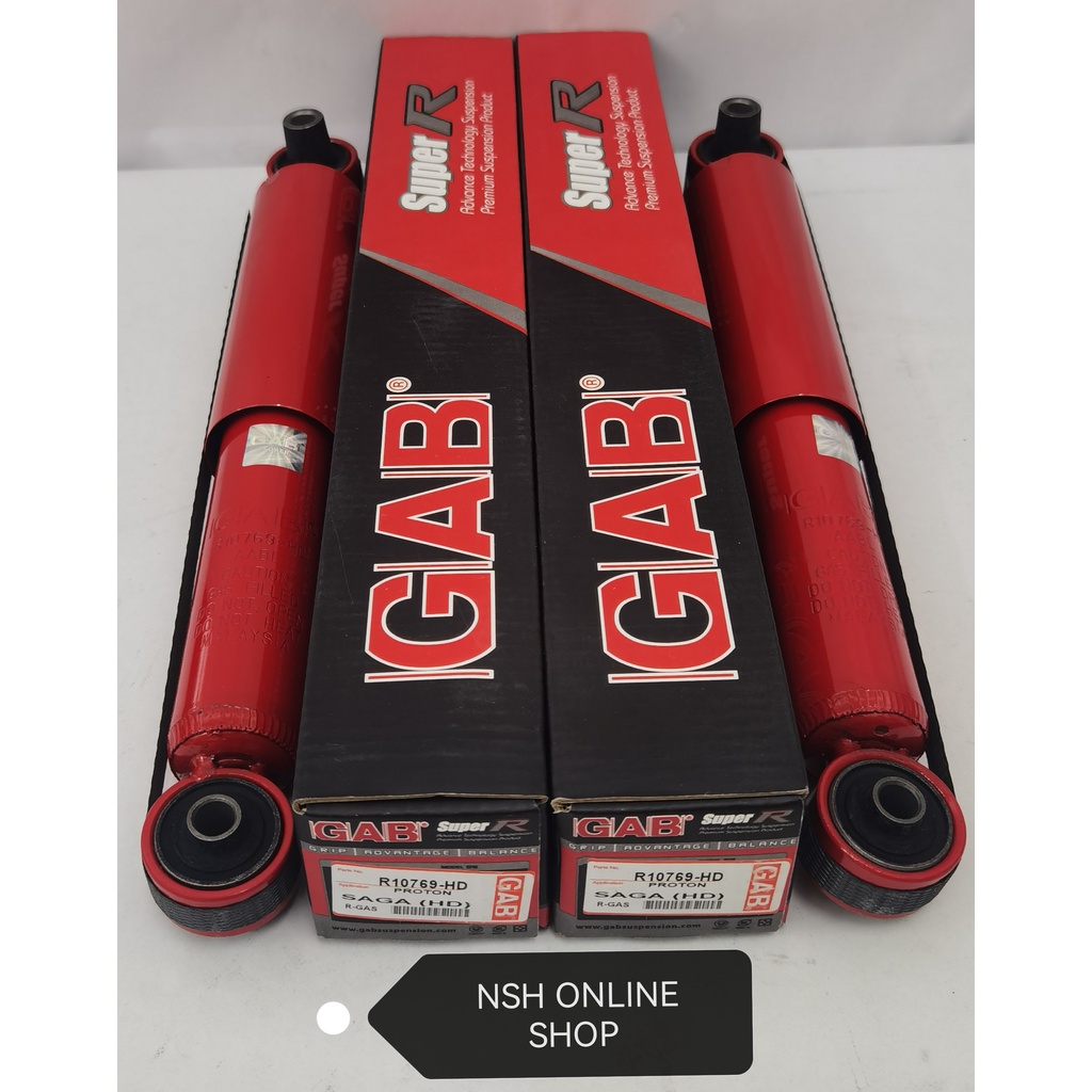 GAB Super R Premier Shock Absorber (Heavy Duty) Rear for Proton Saga ...