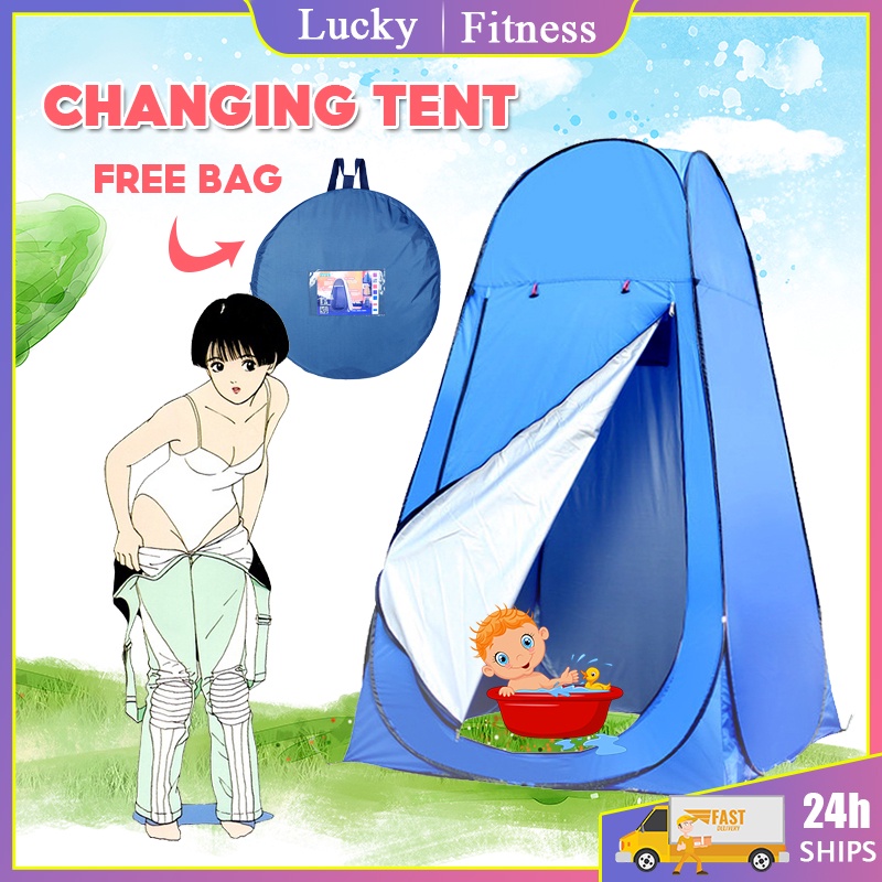 【Ready Stock】 Changing Tent Outdoor Shower Camping Toilet Tent Privacy