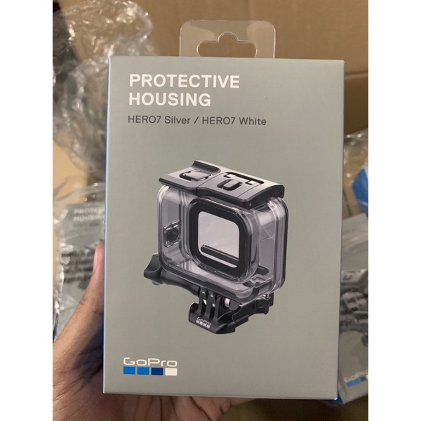 ORIGINAL Gopro Hero White/Silver Waterproof Housing Supersuit Case Clear