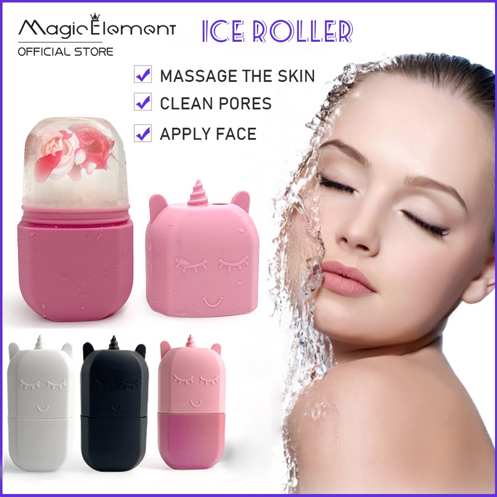 Magic Element Ice Massage Face Contour Cooling Capsule Beauty Roller