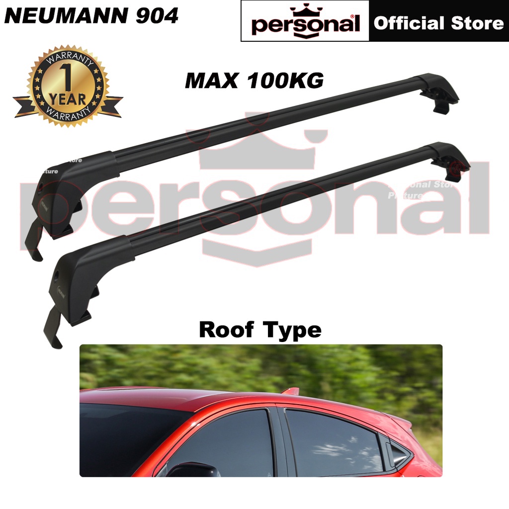 NEUMANN 904 Universal Car Roof Rack Heavy Duty Extra Strong Rod ...