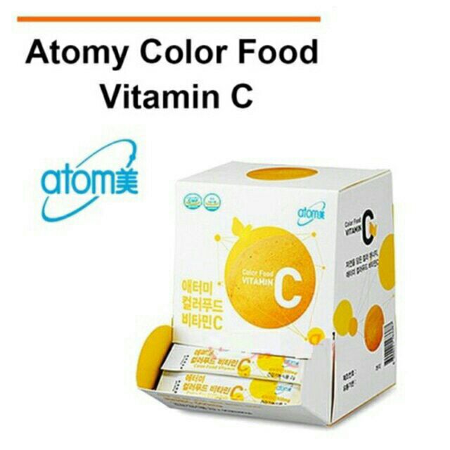 ATOMY COLOR FOOD VITAMIN C 90 TABLETS | Shopee Malaysia