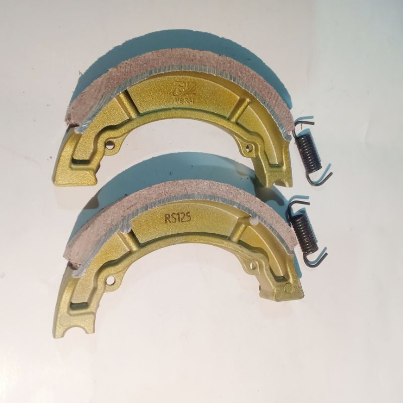 BRAKE SHOE RXZ / EX5 / KRISS WITH SPRING (SEPASANG) | Shopee Malaysia