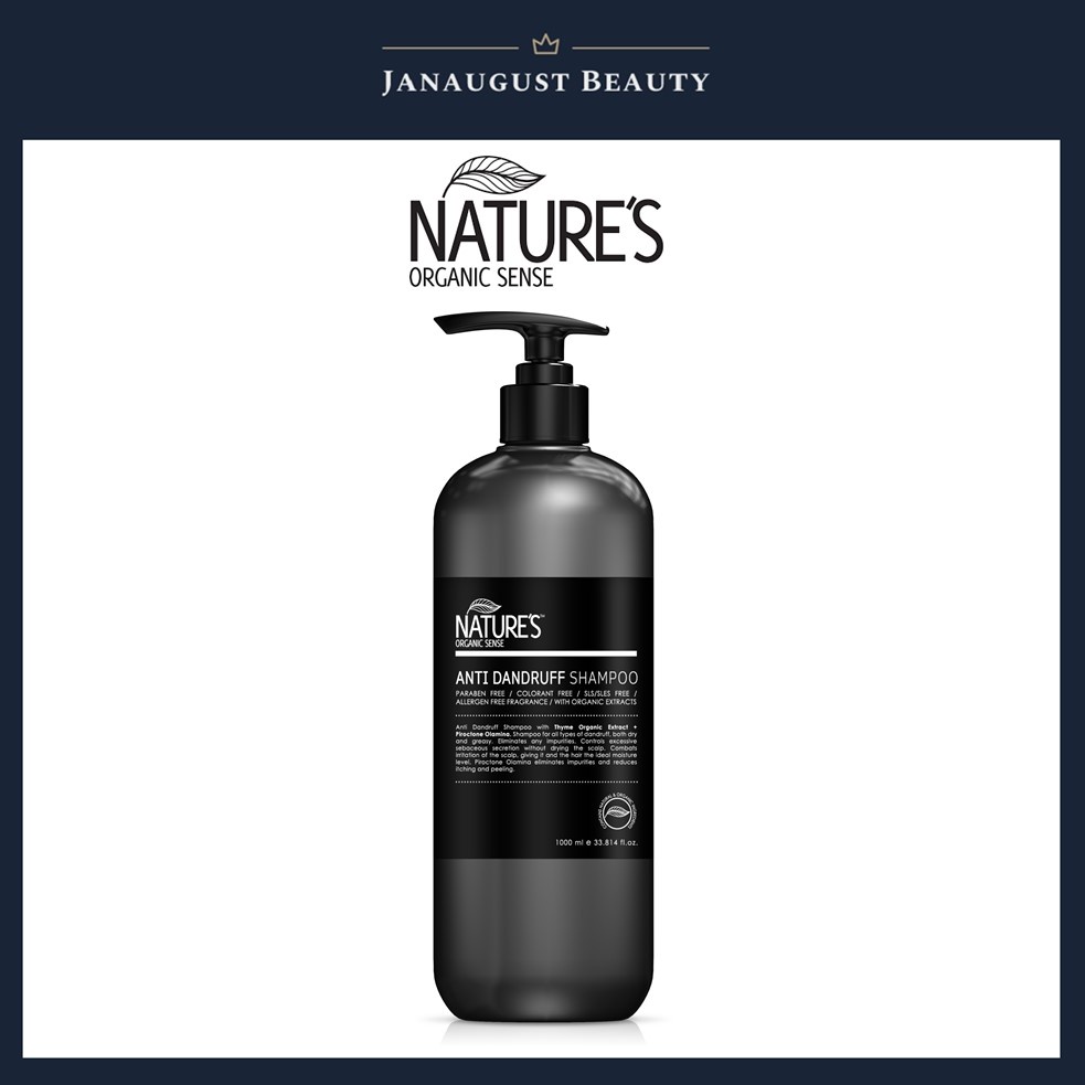 [FREE GIFT] Nature's Organic Sense Hair Shampoo 300ml/1000ml (Anti