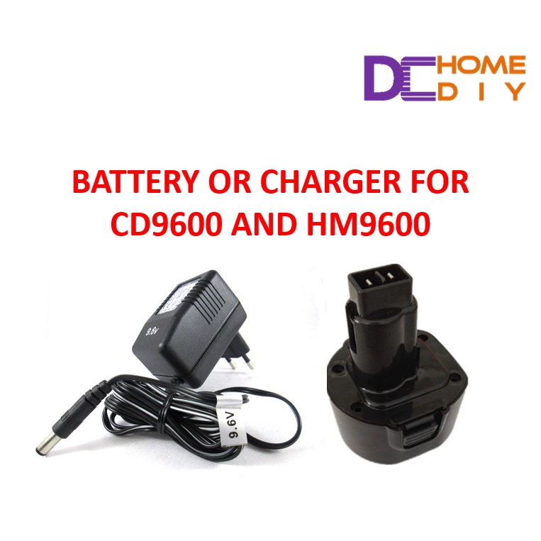 CD9600 HM9600 9.6V CORDLSS DRILL DRIVER BATTERY CHARGER PS120