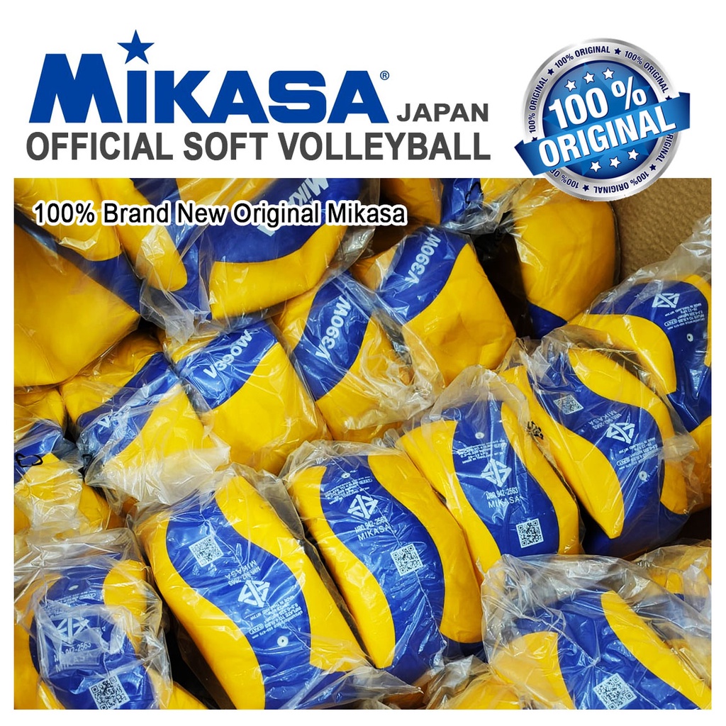 [100 Original] Mikasa Volleyball MVA 390w 330w 300w 200w Size 5 Volley