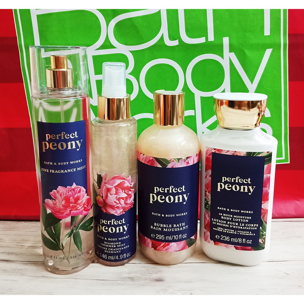 Peony fragrance bath & best sale body works