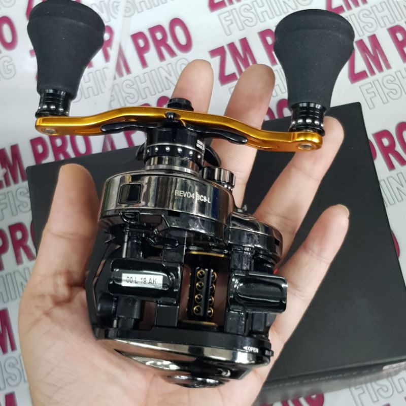 ABU GARCIA REVO BIGSHOOTER COMPACT 8-L Left Hand Baitcasting