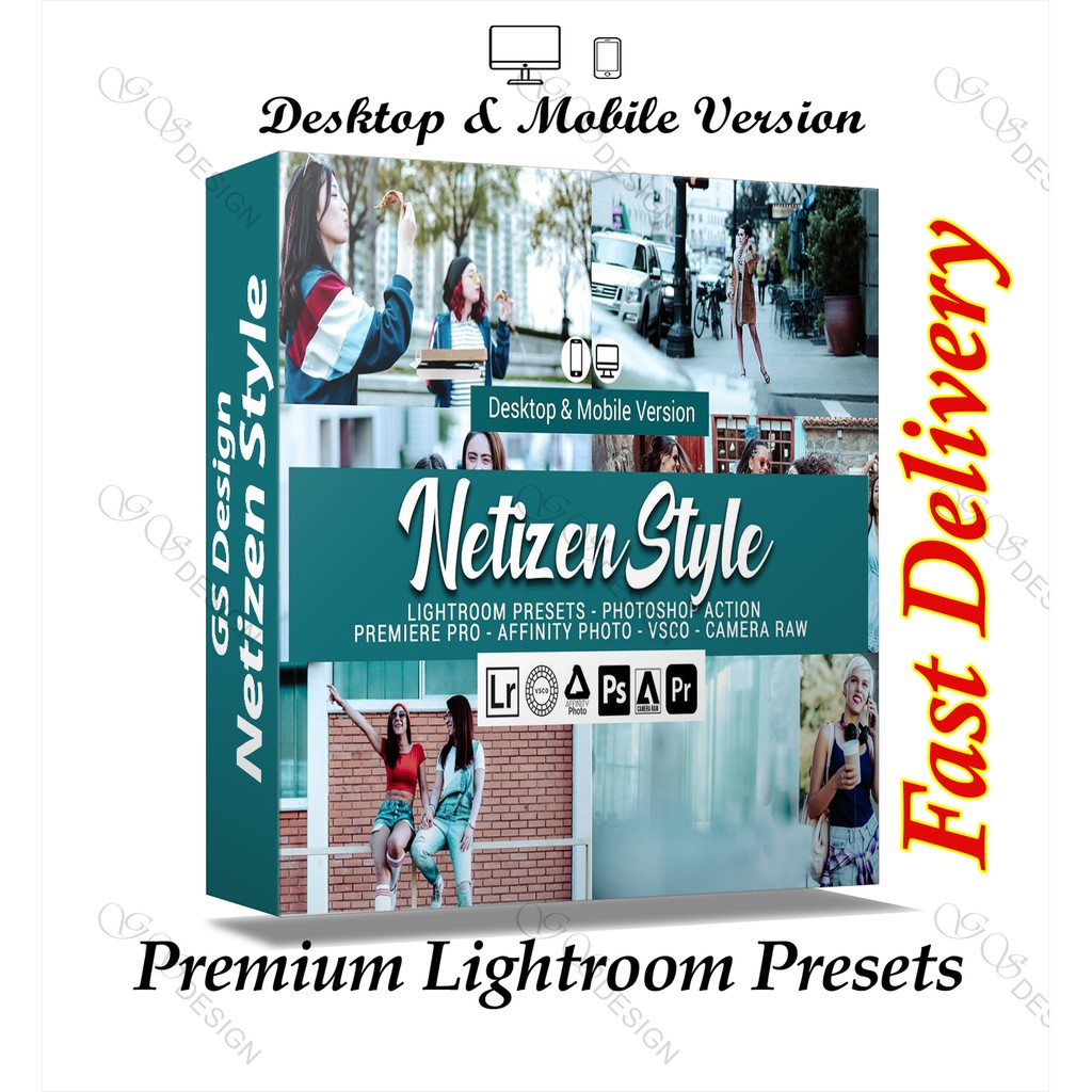 16 Netizen Style Premium Lightroom Presets Work in Android & IOS ...