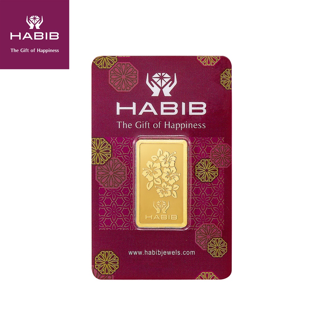 HABIB 20g 999.9 Gold Bar Accredited by London Bullion Market