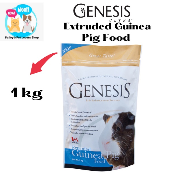 Genesis guinea pig outlet food