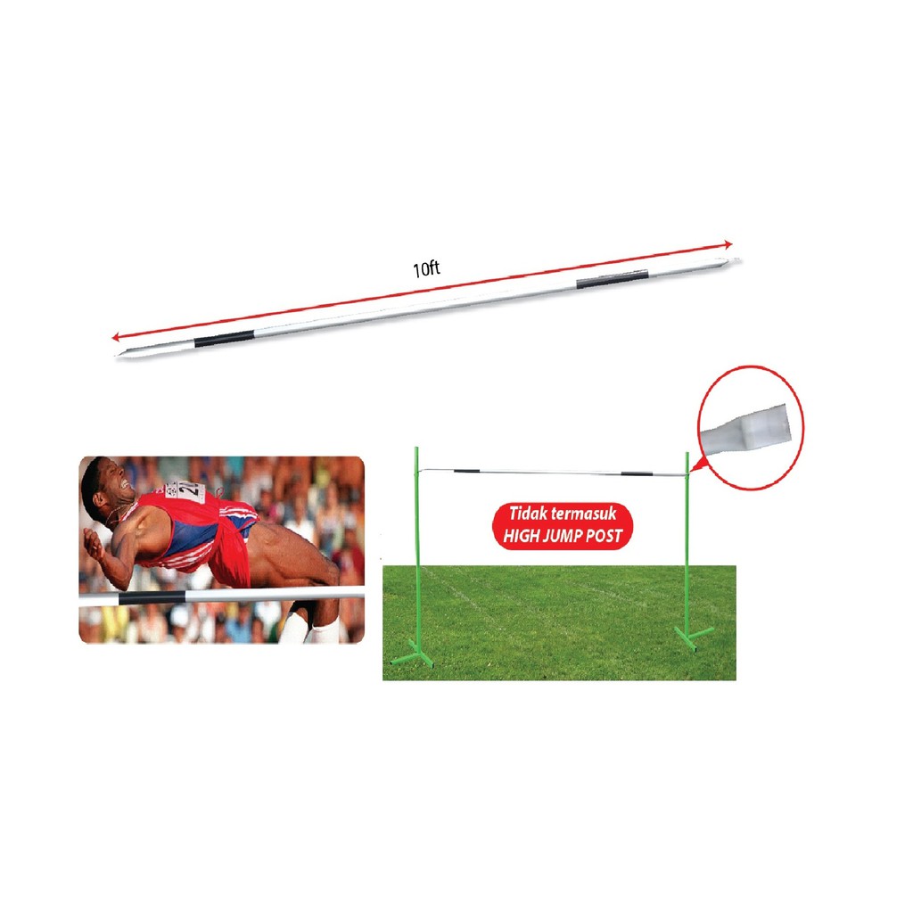 Wide Aluminium Crossbar for High Jump Shopee Malaysia