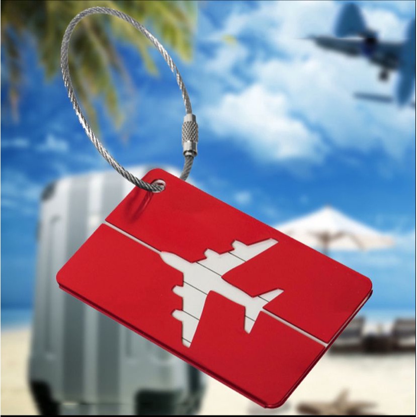 [MALAYSIA🇲🇾] Aluminium Alloy Luggage Tag Label Cute Novelty Travel Straps Suitcase Shopee Malaysia