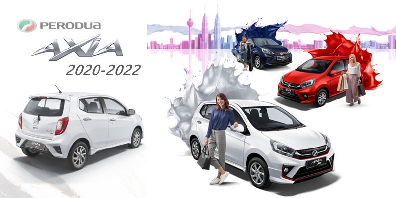 Awesome2u Perodua Axia 2020-2022 Rear Bumper Garnish Rear Skirt Bumper ...