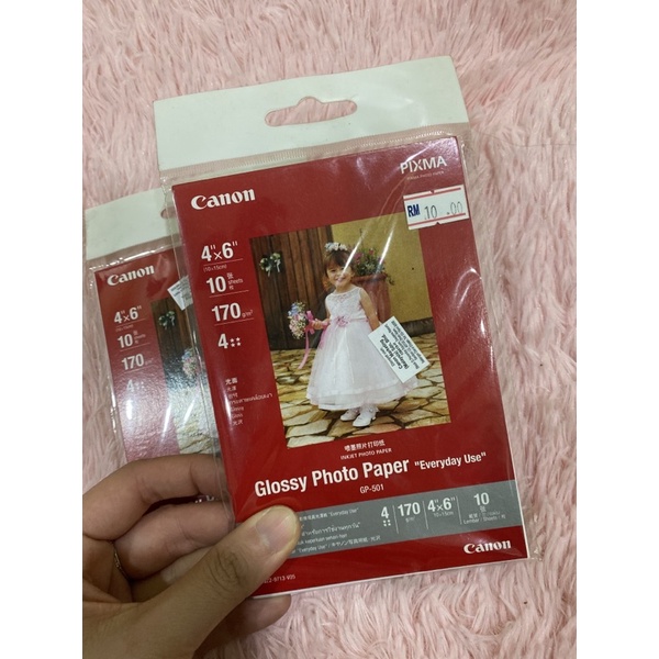 Canon Glossy Photo Paper | Shopee Malaysia