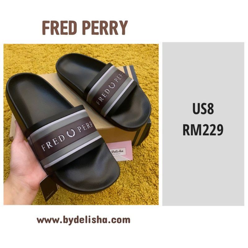 Fred perry clearance flip flops