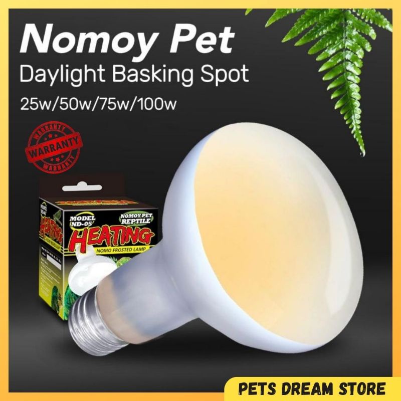 Nomoy Pet Reptile UVA tortoise uva heat lamp Daylight Basking Spot heat