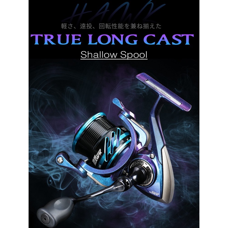 Tsurinoya Malaysia HAWK 2000S/2500S/3000S Spinning SW Reel | Shopee ...