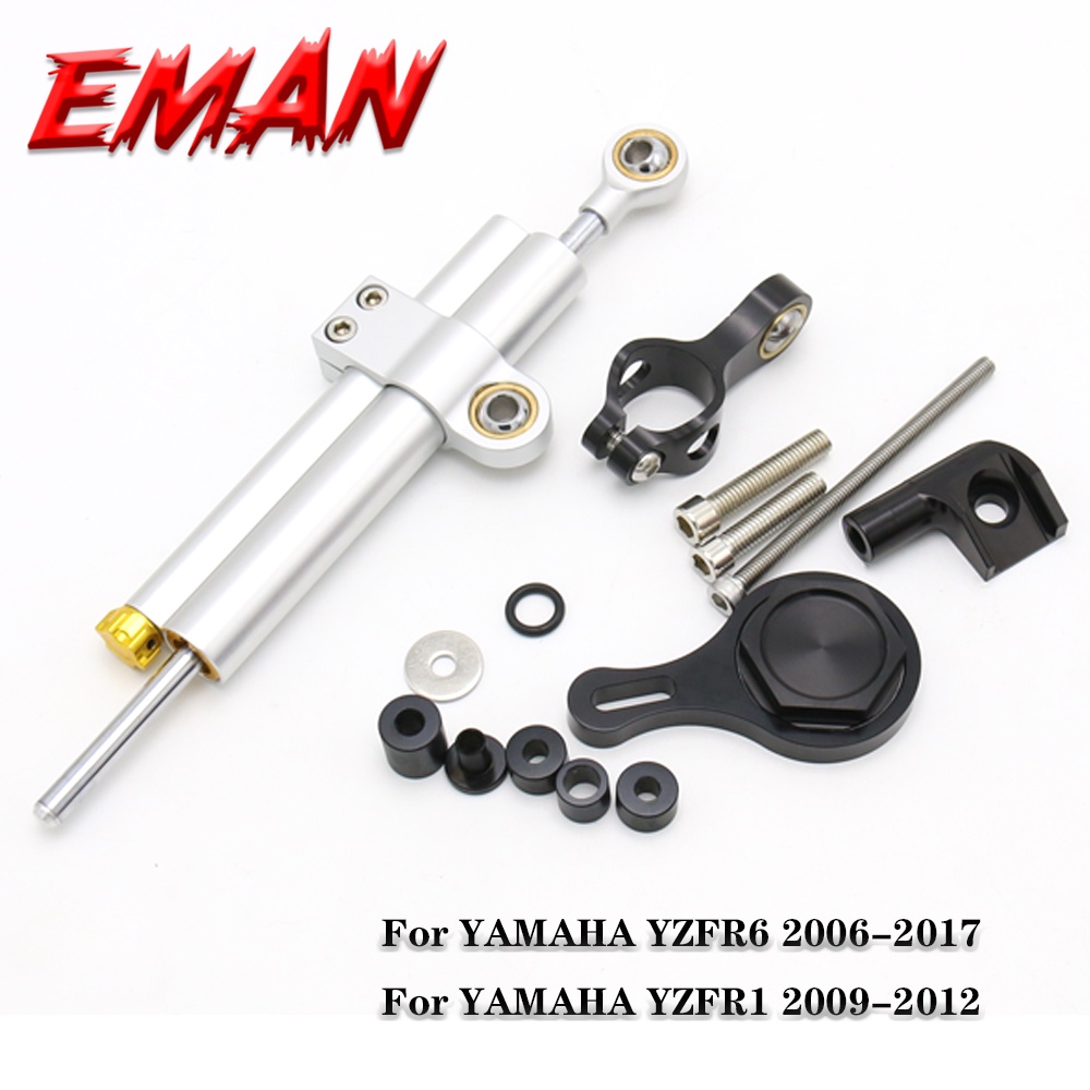 Motorcycles Steering Stabilize Damper Bracket Mount Kit Fit For YAMAHA
