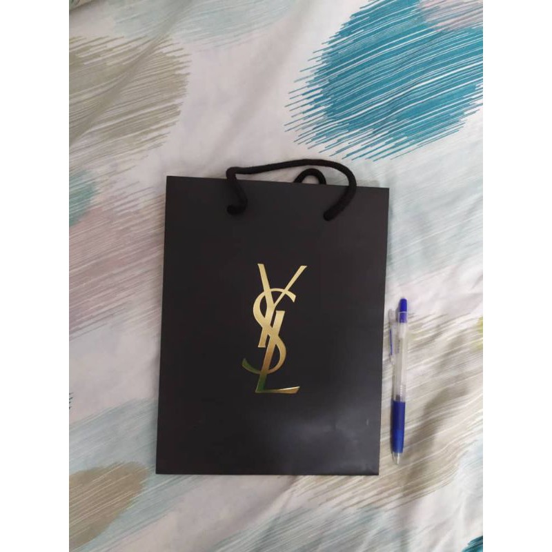 Ysl plastic bag sale