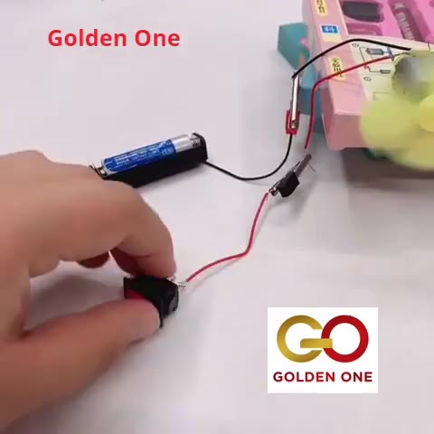 Diy Circuit Conductor Science Experiment kids Lab Bulb &Fan Set ...