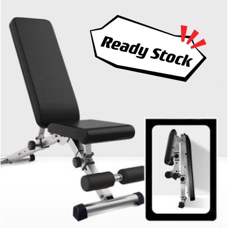[READY STOCK] DUMBBELL CHAIR GYM BENCH (Adjustable Bench Fitness Sit Up