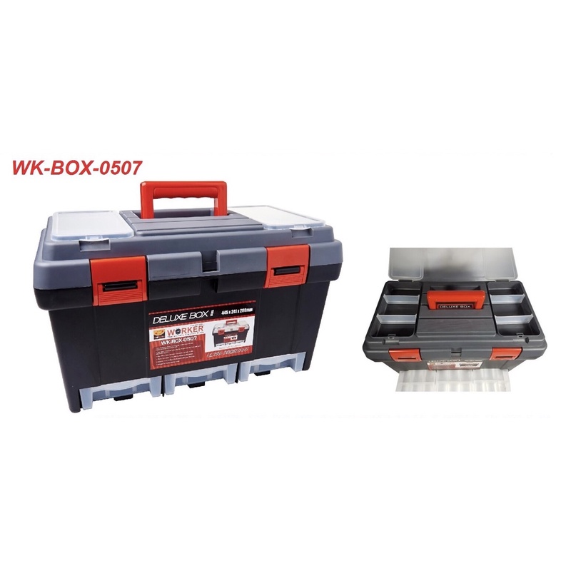 WORKER SUPER TOOL BOX 445 X 241 X 220 P/N WK-BOX-0506 | Shopee Malaysia