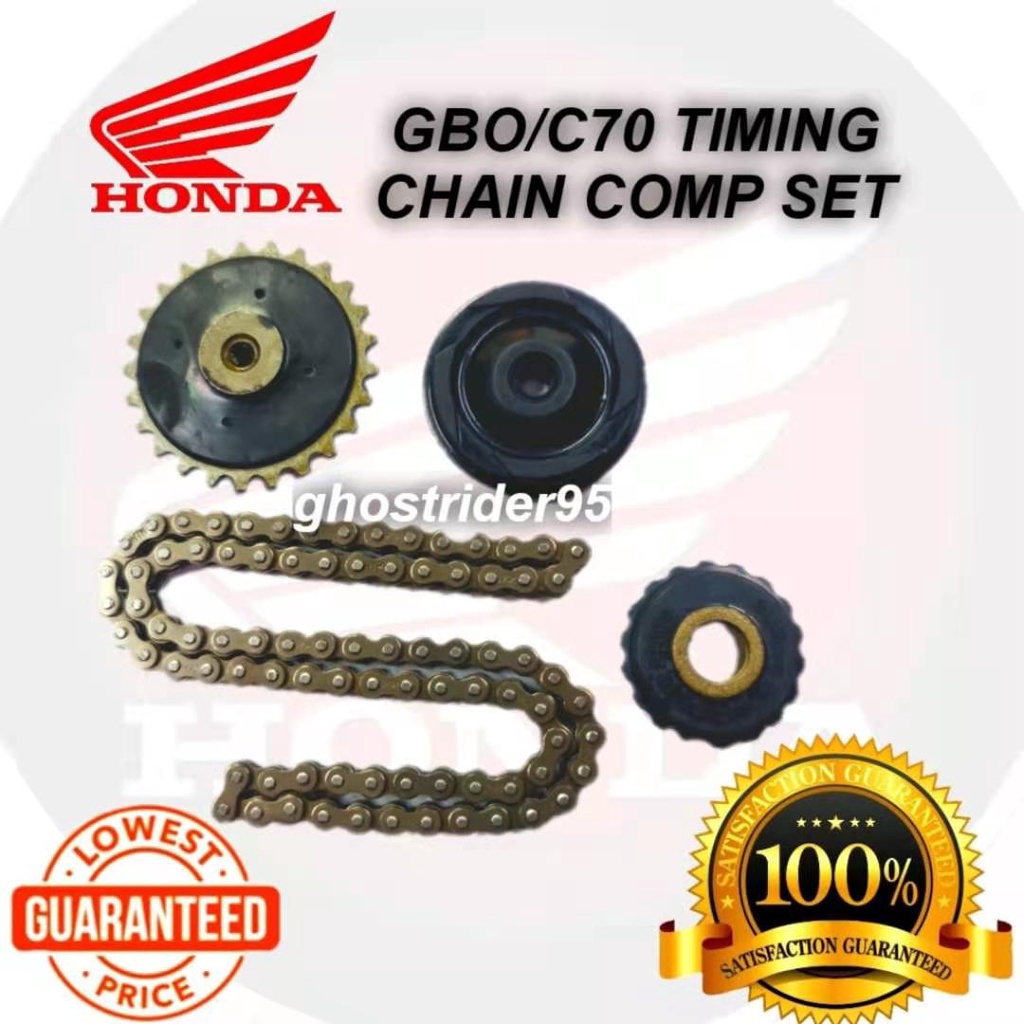 TIMING CHAIN COMP SET EX5 DREAM WAVE100 EX5 CLASS GBO GBOJ C70 KRISS100 ...