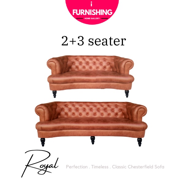 [ I FURNISHING ]Sofa Chesterfield 3 2 1 Seater/Living Room Sofa/High ...