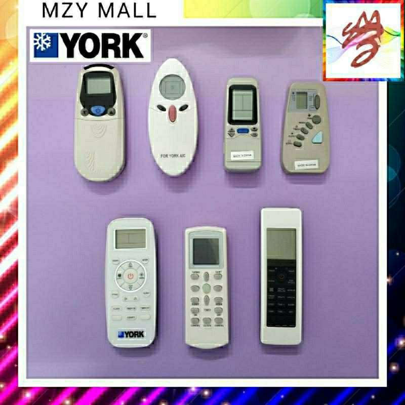 YORK Air Cond Remote Control/ Remote Control Penghawa Dingin(1pcs