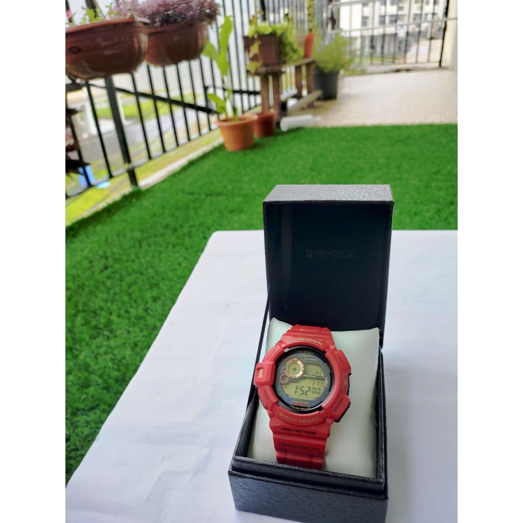 JAM MUDMAN MERAH GW 9330A 4JR 30TH ANNIVERSARY ORIGINAL JAPAN