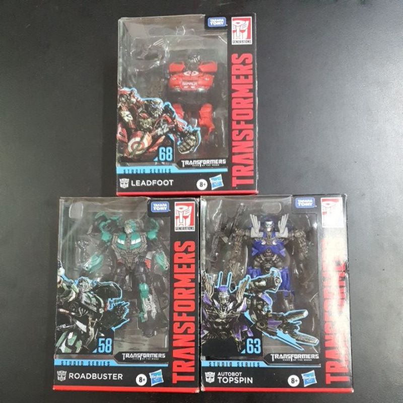 READY STOCK USED LIKE NEW BIB ORIGINAL STUDIO SERIES 58 63 68 WRECKERS