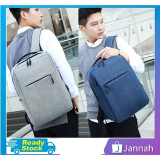 Jannah men women Outdoor Sport Large Oxford Notebook Travel Backpack USB Charge Laptop Bag 2R3