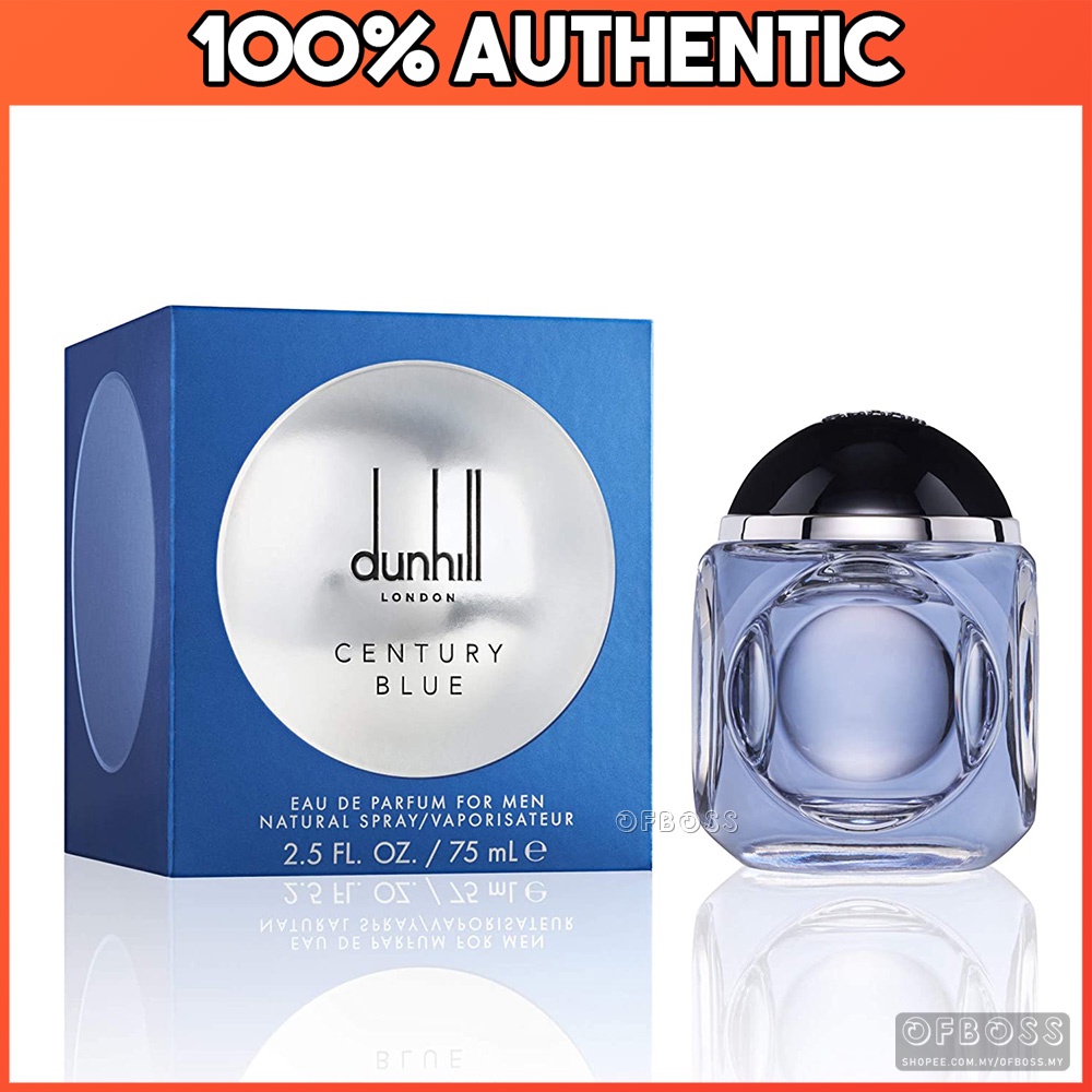 Dunhill Century Blue EDP 75ML Eau De Parfum for Men Shopee Malaysia