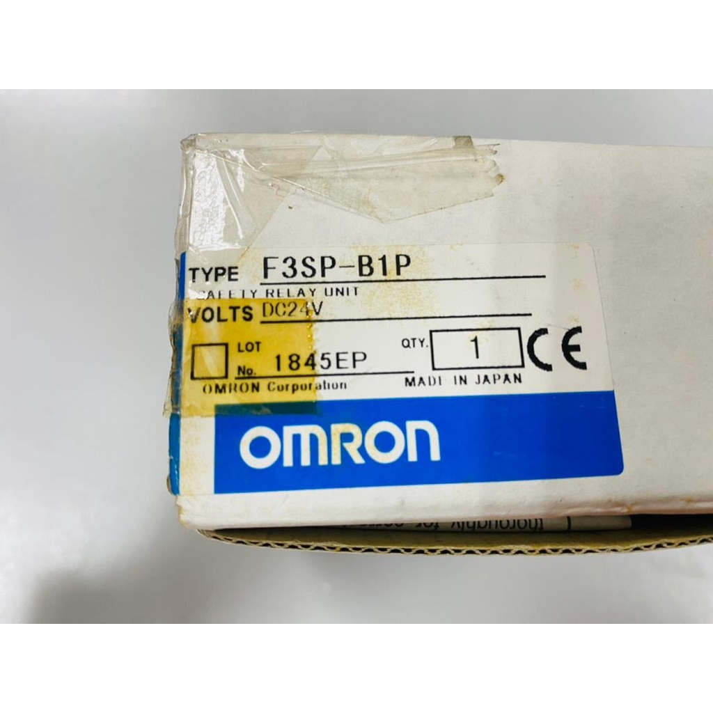 OMRON SAFETY RELAY UNIT F3SP-B1P DC24V (XYR) | Shopee Malaysia